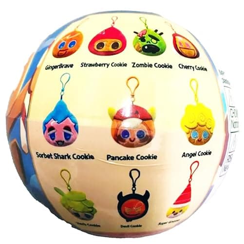 Cookie Run Kingdom Mystery Ball Push Figure Doll Keychain 1 ea Blind Bag thumbnail 2