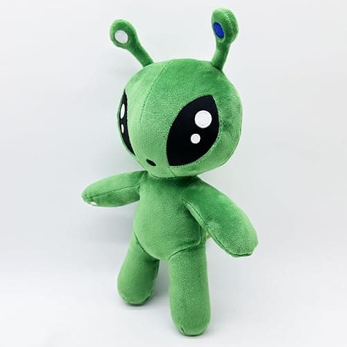 Alien Plush Toy,Green Alien Plush Doll,Soft Alien Creature Pillow for Home Kids’Room Decor,Gift for Animation Fans and Doll Toys thumbnail 4