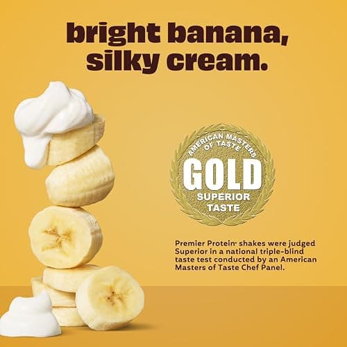 Premier Protein Shake, Bananas & Cream, 30g Protein, No Added Sugar, 24 Vitamins & Minerals to Support Immune Health, 11.5 fl oz, 12 Pack thumbnail 3