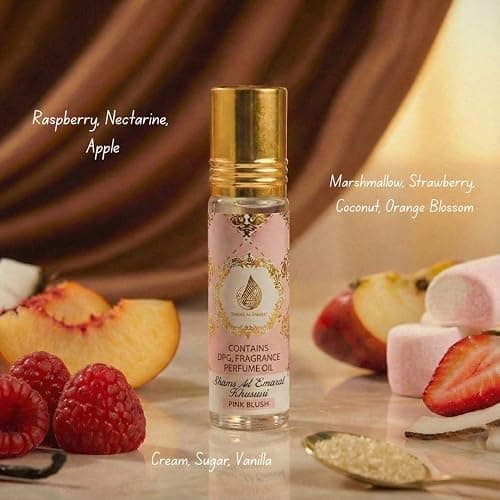 Ard al Zaafaran Pink Blush Shams Al Emarat Khususi Roll-On Perfume Oil 10ml (0.34 FL OZ) thumbnail 4