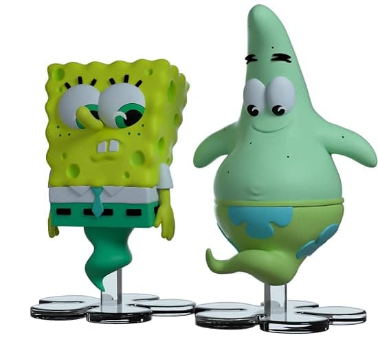 Youtooz Spooky Spongebob and Patrick 4" Inch Vinyl Figure, Collectible Spooky Spongebob & Patrick 2-Pack Figure thumbnail 7