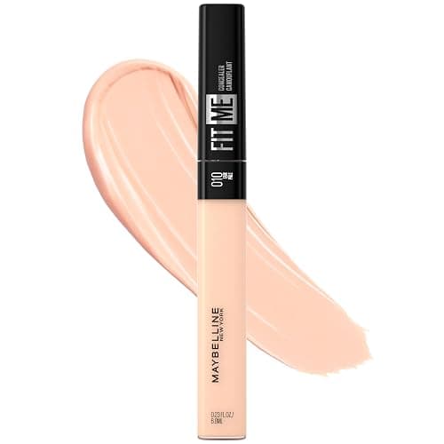 Maybelline New York Fit Me Liquid Concealer Makeup, Natural Coverage, Lightweight, Conceals, Covers Oil-Free, Fair, 1 Count (Packaging May Vary) - Image 1
