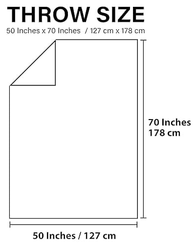 UGG 10483 Adalee Soft Faux Fur Reversible Accent Throw Blanket Luxury Cozy Fluffy Fuzzy Hotel Style Boho Home Decor Soft Luxurious Blankets for Couch, 50 x 70-inch, Natural - Throw - Ivory thumbnail 8