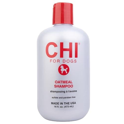 CHI for Dogs Oatmeal Dog Shampoo, Gentle Formula, 16 Fl Oz Bottle | Oatmeal formula, soothing gentle wash, dry itchy skin and dander, puppies and adult dogs - Image 1