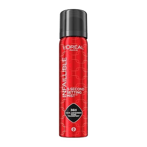 L'Oréal Paris - Spray Fixateur de Maquillage - Waterproof - Sans Transfert - Formule Légère - Non Collant - Résistant à l'Eau - Tenue Jusqu'à 36h - Infaillible - 75 ml - 75 ml - Image 1