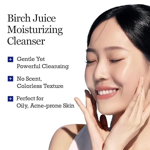 ROUND LAB Birch Juice Moisturizing Cleanser | Unclogs hidden sebum, Clears away dead skin cells., Soothing, Low pH, Gel Type Cleanser (5.07 fl.oz) thumbnail 4