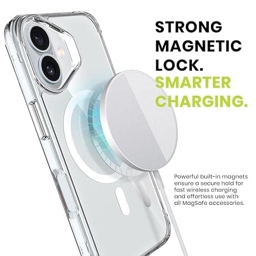 Head Case Designs Officially Licensed Peanuts Classic Snoopy & Friends Shockproof Bumper Case [Military Grade Protection] Compatible with and Compatible with MagSafe Apple iPhone 16 Pro thumbnail 4