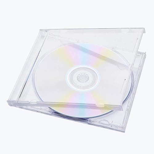 Maxtek 10.4 mm Standard Single Clear CD Jewel Case with Assembled Clear Tray, 10 Pack thumbnail 4