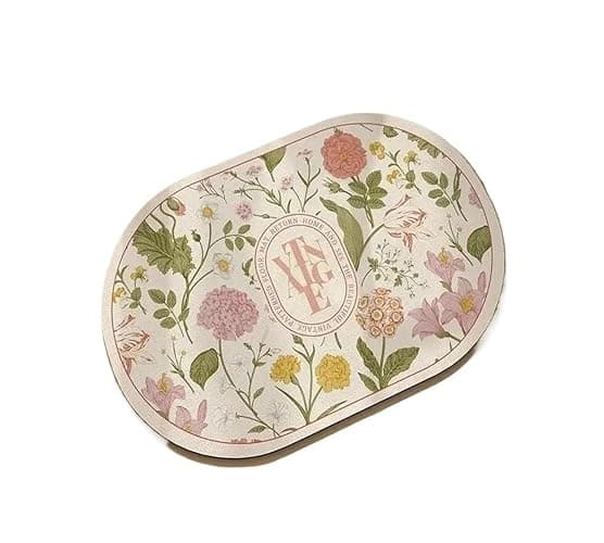 PTAWAA Bathroom Doormat ins Wind Suction Toilet Floor mat Non-Slip Toilet Toilet(Daisies,40X60cm 15.7X23.6in) thumbnail 3