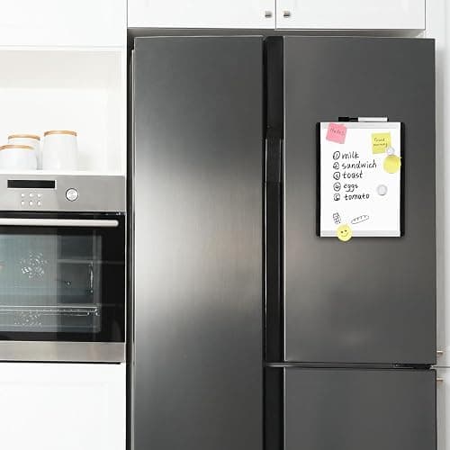 Amazon Basics Small Dry Erase Whiteboard, Magnetic Whiteboard with Marker and Magnets, 8.5" x 11", Plastic/Aluminum Frame thumbnail 9