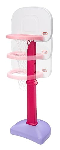 Little Tikes Easy Score Basketball Set, Pink- Amazon Exclusive 22.00 L x 23.75 W x 61.00 H Inches thumbnail 3