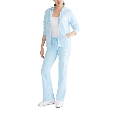 AEROPOSTALE Womens Aero Logo Fit and Flare Sweatpants thumbnail 5