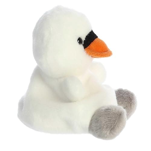 Aurora® Adorable Palm Pals™ Alina Swan™ Stuffed Animal - Pocket-Sized Play - Collectable Fun - White 5 Inches thumbnail 4