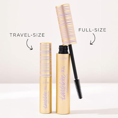 Tarte tartelette XL tubing mascara – Lash Extensions in a Tube with Peptide, Vitamin E & B5, Extra Length & Volume, Longwear, Smudge-Proof, Easy to Remove, Vegan & Cruelty Free thumbnail 9