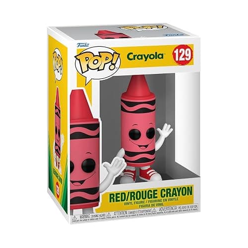 Funko POP! Vinyl: Crayola - Red Crayon - Collectable Vinyl Figure - Gift Idea - Official Merchandise - for Kids & Adults - Ad Icons Fans - Model Figure for Collectors and Display - Image 1
