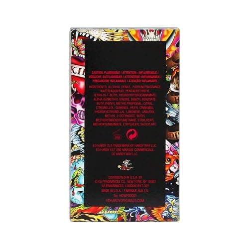 Ed Hardy Women's Perfume Fragrance by Christian Audigier, Eau De Parfum, Hearts & Daggers, 3.4 Fl Oz thumbnail 2