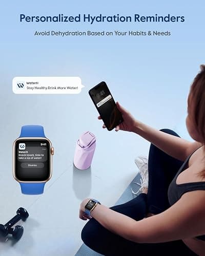 WaterH BOOST Smart Water Bottle Tracker with Reminder to Drink Water, 32oz | Double Wall Vacuum Insulated Stainless Steel, BPA-Free, Leakproof, Smart App Tracking, Travel-Friendly Wide Mouth for Office thumbnail 5