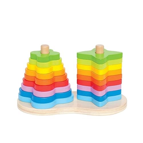 Hape Double Rainbow Stacker
