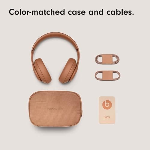 Beats Studio Pro x Kim Kardashian – Premium Wireless Over-Ear Headphones- Up to 40-Hour Battery Life, Active Noise Cancelling, USB-C Lossless Audio, Apple & Android Compatible - Dune thumbnail 6