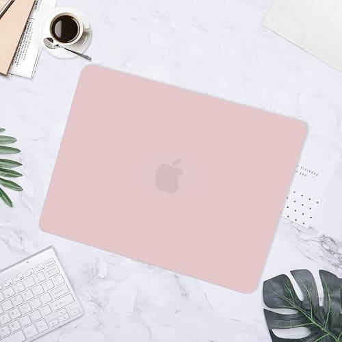 MOSISO Compatible with MacBook Air 13 inch Case 2025 2024 2023 2022 M4 A3240 M3 A3113 M2 A2681, Plastic Hard Shell&Keyboard Cover&Screen Film&Pouch for MacBook Air 13.6 inch Case, Baby Pink thumbnail 9