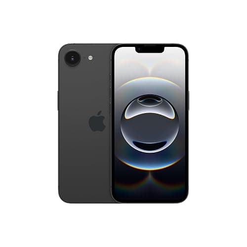 Apple iPhone 16e 128 Go : Conçu pour Apple Intelligence, Puce A18, Autonomie de Taille, Caméra Fusion 48 Mpx, Écran Super Retina XDR de 6,1 Pouces; Noir - Image 1