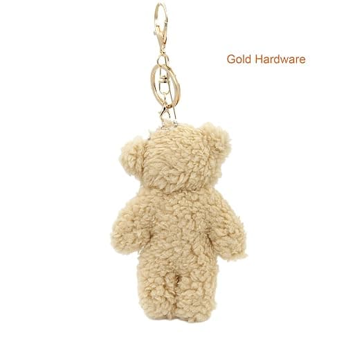 Zitokin Bear Plush Keychain Toys for Kids with Purple Heart 5" Inch Stuffed Teddy Plushie Backpack Purse Pendant Gift for Girls (B-Brown-Heart) thumbnail 4