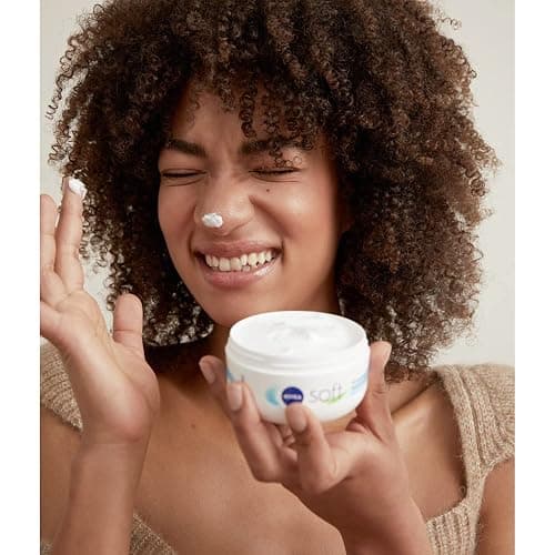 NIVEA Soft Moisturising Cream (500ml), 48H Moisturiser for Face, Body and Hands with Vitamin E and Jojoba Oil, Moisturises Deeply, Vegan Formula thumbnail 2