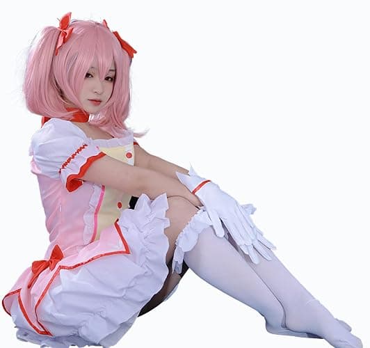 ETERNALMARK Puella Magi Madoka Magica Cosplay Costume Outfits Women Halloween Suits thumbnail 3