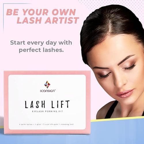 Lash Lift Kit for Eyelash Perm | Professional Instant Perming, Lifting & Curling for Eyelashes | Semi-Permanent Salon & DIY Home Use | Upgraded Glue | Includes Eye Shields, Pads, and Accessories thumbnail 6