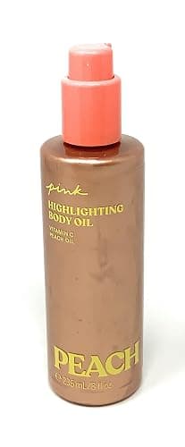 Victoria's Secret PINK Peach Highlighting Body Oil 8 fl oz - Image 1