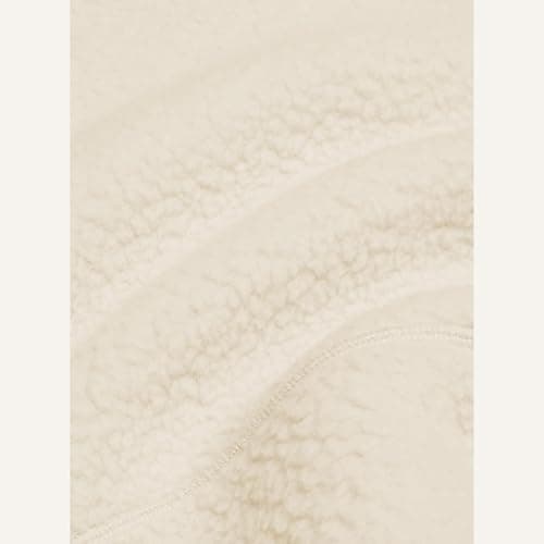 Keeliya Womens Fleece Sweatshirts Cropped Half Zip Fuzzy Warm Sherpa Pullover Varsity Jackets with Zipper Pockets thumbnail 5