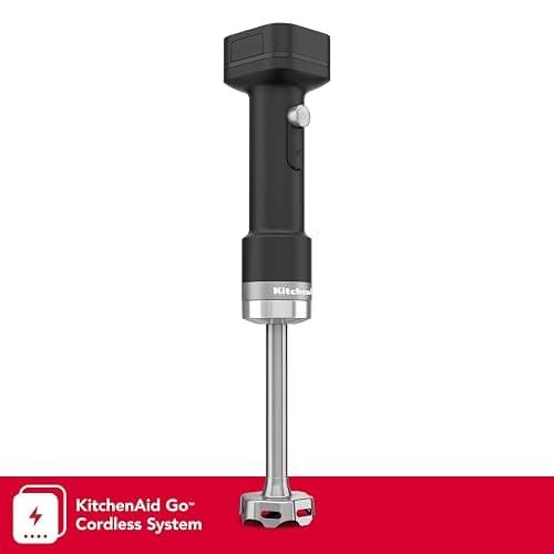 KitchenAid Go Cordless Hand Blender - battery included, KHBRV71, Black Matte thumbnail 3