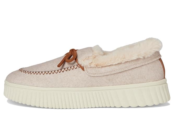Skechers womens Cozy Ojai Women's Faux Wool Moccasin Slippers With Memory Foam thumbnail 5
