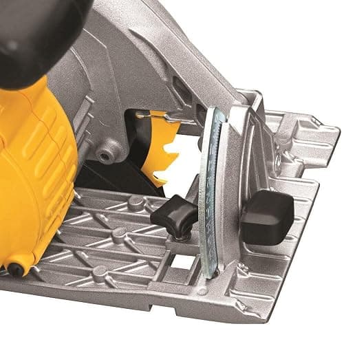 DEWALT 20V MAX Circular Saw, Cordless Sidewinder Style Portable, 6-1/2-Inch Blade, 5150 RPM, 0-50 Degree Bevel Capability, Battery Not Included (DCS391B) thumbnail 5