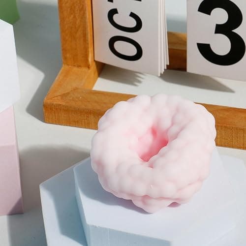 Soft Crunchy Stress Ball with Texture Bumps, Crunchy Squishys, Sensory Stress Relief Toy for Adults, Slow Rising Sensory Squeeze Balls, for Daily Use Offices Desk and Birthday Gifts (Pk) thumbnail 6
