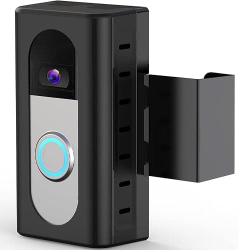 KIMILAR Anti-Theft Video Doorbell Mount Compatible with Ring/Blink Wireless Video Doorbell, Adjustable Mounting Bracket Accessories for Houses, Apartments, Businesses, Not for Blink 2nd Gen - Image 1