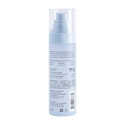 Skylar Coconut Cove Hair & Body Mist | Hypoallergenic & Clean Fragrance | Vegan, Cruelty Free, and Safe For Sensitive Skin | 80 ML, 2.7 Fl Oz thumbnail 2