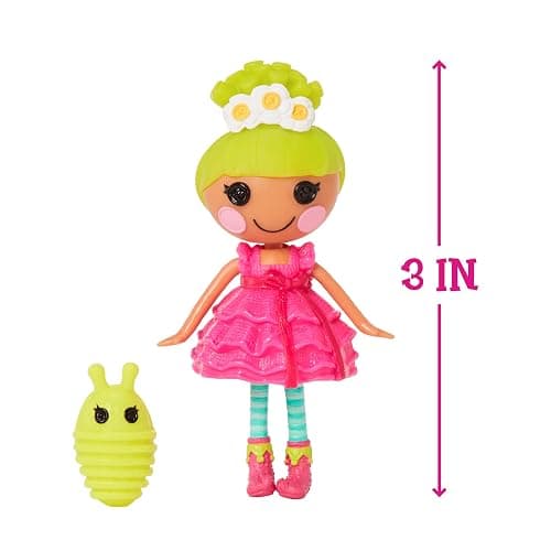 Lalaloopsy Mini Doll - Pix E. Flutters with Mini Pet Firefly, 3" Fairy Doll with Accessories, in Reusable House Package playset, for Ages 3-103,Multicolor,579052 thumbnail 3
