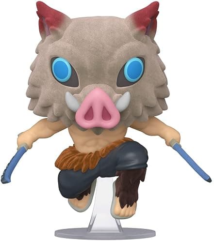 Funko Pop Animation: Demon Slayer - Inosuke Exclusive (Flocked) thumbnail 2