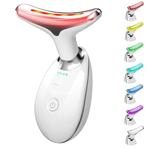 7 in 1 Face Massager Tool, Red Light Therapy for Face and Neck, Red Light Therapy Wand, Face Neck Sculpting Tool for Skin Care - Image 1
