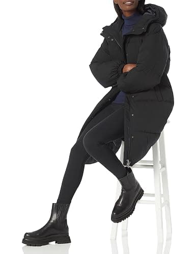 Amazon Essentials Women's Oversized Long Puffer Jacket (Available in Plus Size) thumbnail 4
