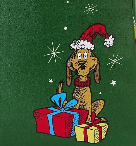 Loungefly Dr. Seuss' How the Grinch Stole Christmas! Santa Cosplay Mini Backpack thumbnail 6