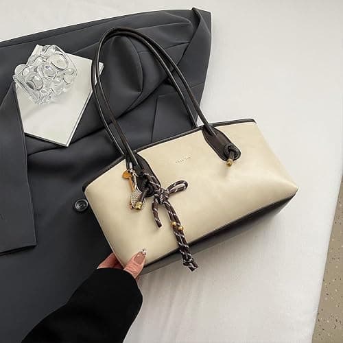 Vintage Shoulder Bag for Women,Y2k Fall Purse With Top Handle Leather Hobo Handbag Small Shoulder Bag for fall 2025 thumbnail 5