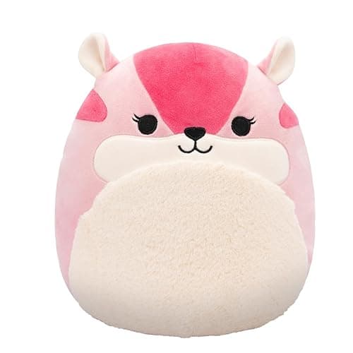Squishmallows Original 12-Inch Dianalee Pink Chipmunk - Official Jazwares Plush (Medium-Sized) - Image 1