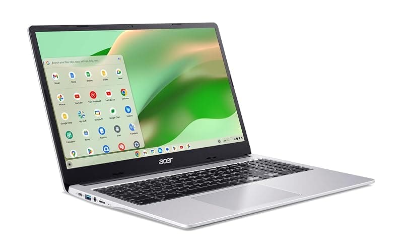 Acer CB315-4H-C8XU Chromebook Laptop | Intel Celeron N4500 | 15.6" Full HD IPS Display | 4GB LPDDR4X | 64GB eMMC | Intel Wi-Fi 6 | DTS Audio | USB Type-C | Chrome OS (Renewed) thumbnail 9