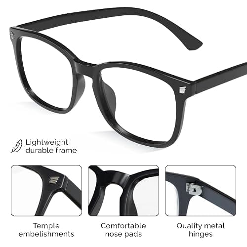 livho High Tech Blue Light Glasses - Advanced Blue Light Blocking Computer Glasses - Screen Fatigue & UV Protection thumbnail 4