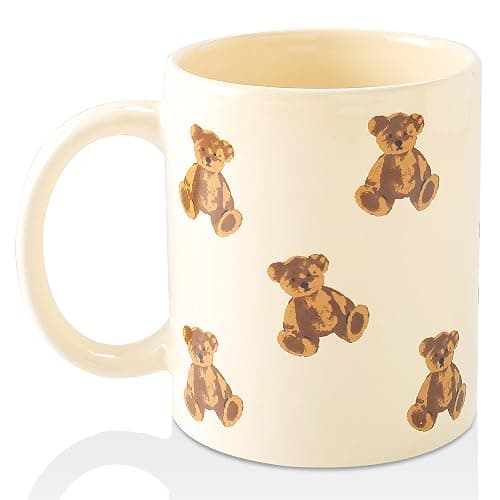 Cute Teddy Bear Coffee Mug- Cartoon Bear Cups-Adorable Gifts for Kids and Women-Ceramic Mug for Home, Office-Perfect for Animal Lovers, Teachers, Parents-11OZ thumbnail 7