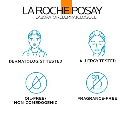 La Roche-Posay Anthelios Sunscreen SPF 40, Ultra-Light Fluid Broad Spectrum SPF 40, Face Sunscreen with Titanium Dioxide Mineral, Lightweight & Fast-Absorbing, Oil-Free, Matte Finish thumbnail 6