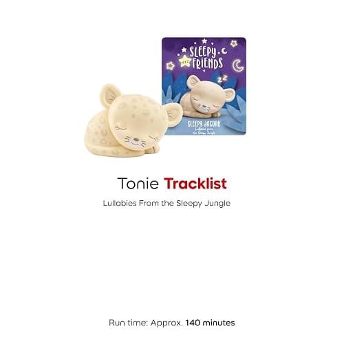 Tonies Sleepy Friends: Lullabies Sounds Audio Toy Figurine Featuring Sleepy Jaguar thumbnail 4