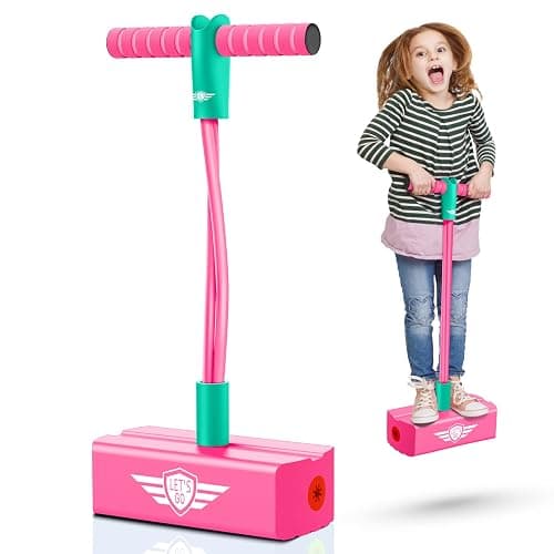 CUUGO LET'S GO! CG Jumping Promotes Growing Taller- Pogo Stick Foam Pogo Jumper for Kids, Toys for 3-12 Year Old Boys Girls Outdoor Toys Indoor Toys Fun Gifts Christmas Stocking Stuffers Gifts - Image 1